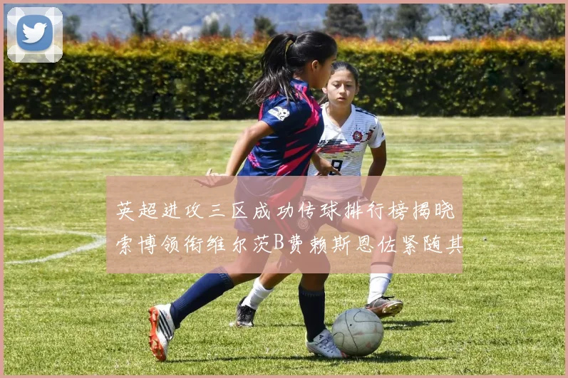 英超进攻三区成功传球排行榜揭晓索博领衔维尔茨B费赖斯恩佐紧随其后